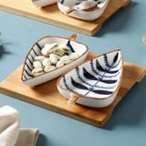  Set 4 Đĩa Lá Phong Cách Nhật Bản 