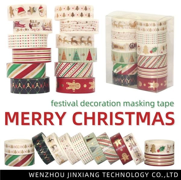  Băng Washi Lễ Hội Giáng Sinh 