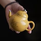  Ấm Trà Hoa Mai Bạch Kim 