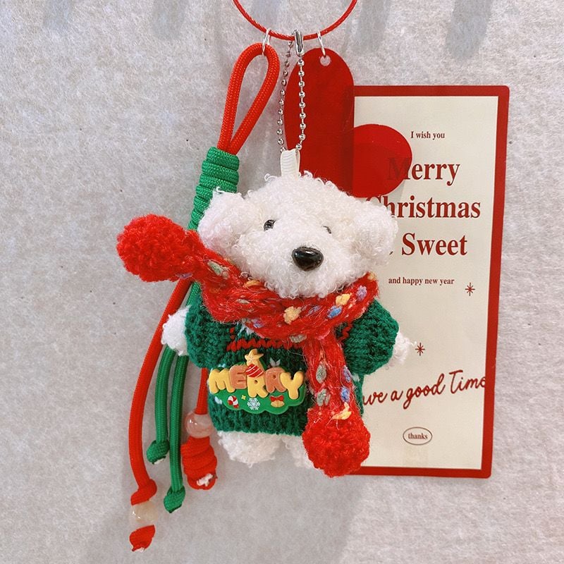  Móc Khoá Cún Christmas 
