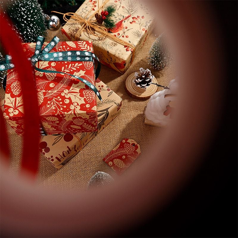  Giấy Gói Quà Giáng Sinh 43x300cm 