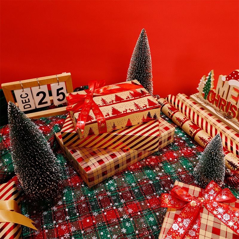  Giấy Gói Quà Giáng Sinh 43x300cm 