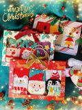  Set 3 Tất Nhung San Hô Christmas 