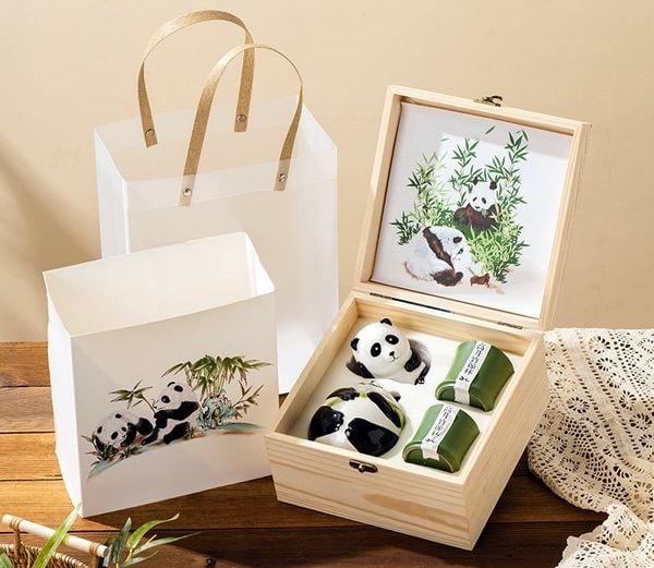  Gift Box Set Trà Gấu Trúc 