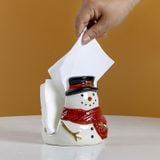  Hộp Đựng Khăn Giấy Người Tuyết 