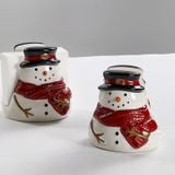  Hộp Đựng Khăn Giấy Người Tuyết 