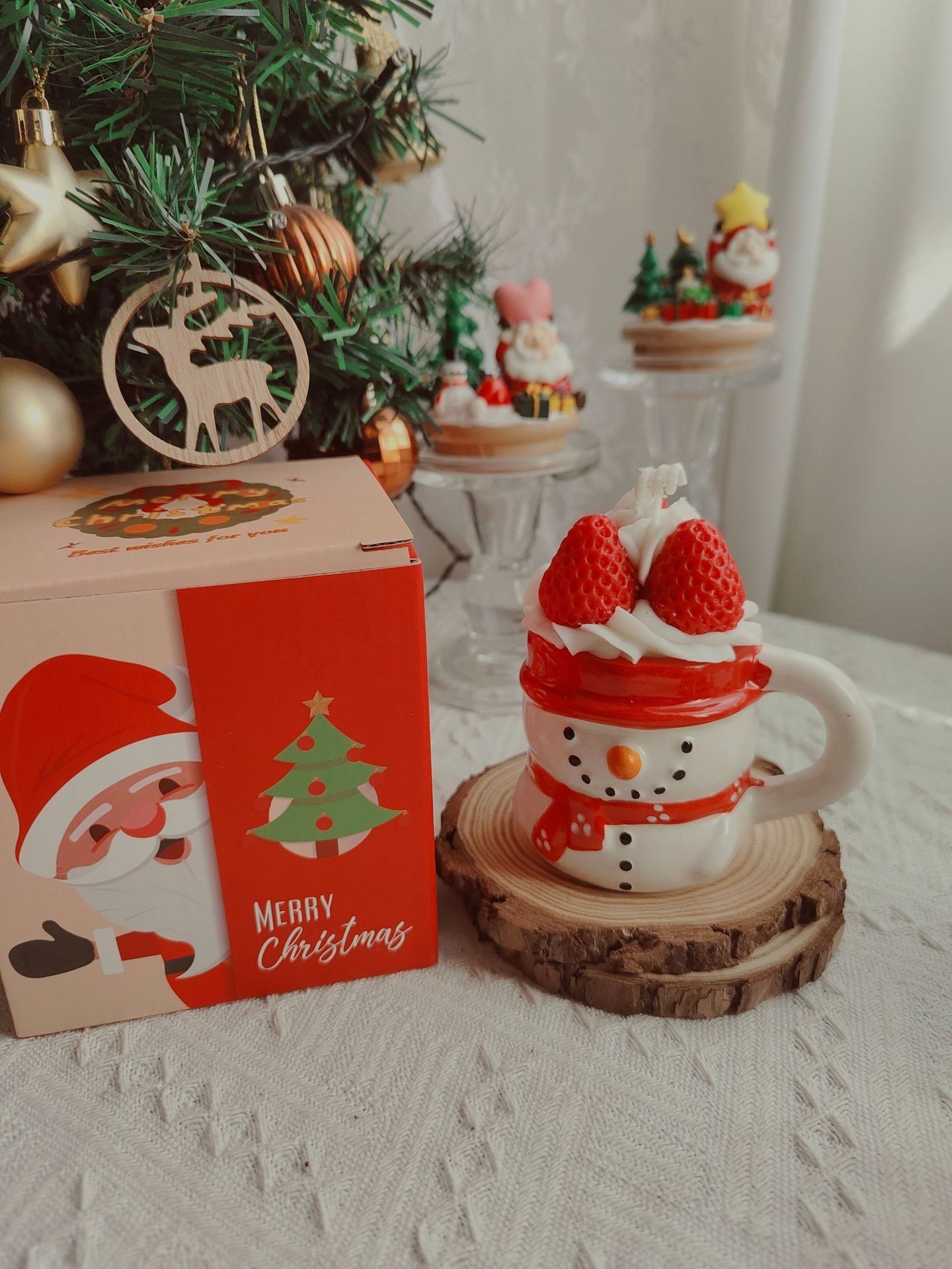  Cốc Nến Thơm Sweet Cake 