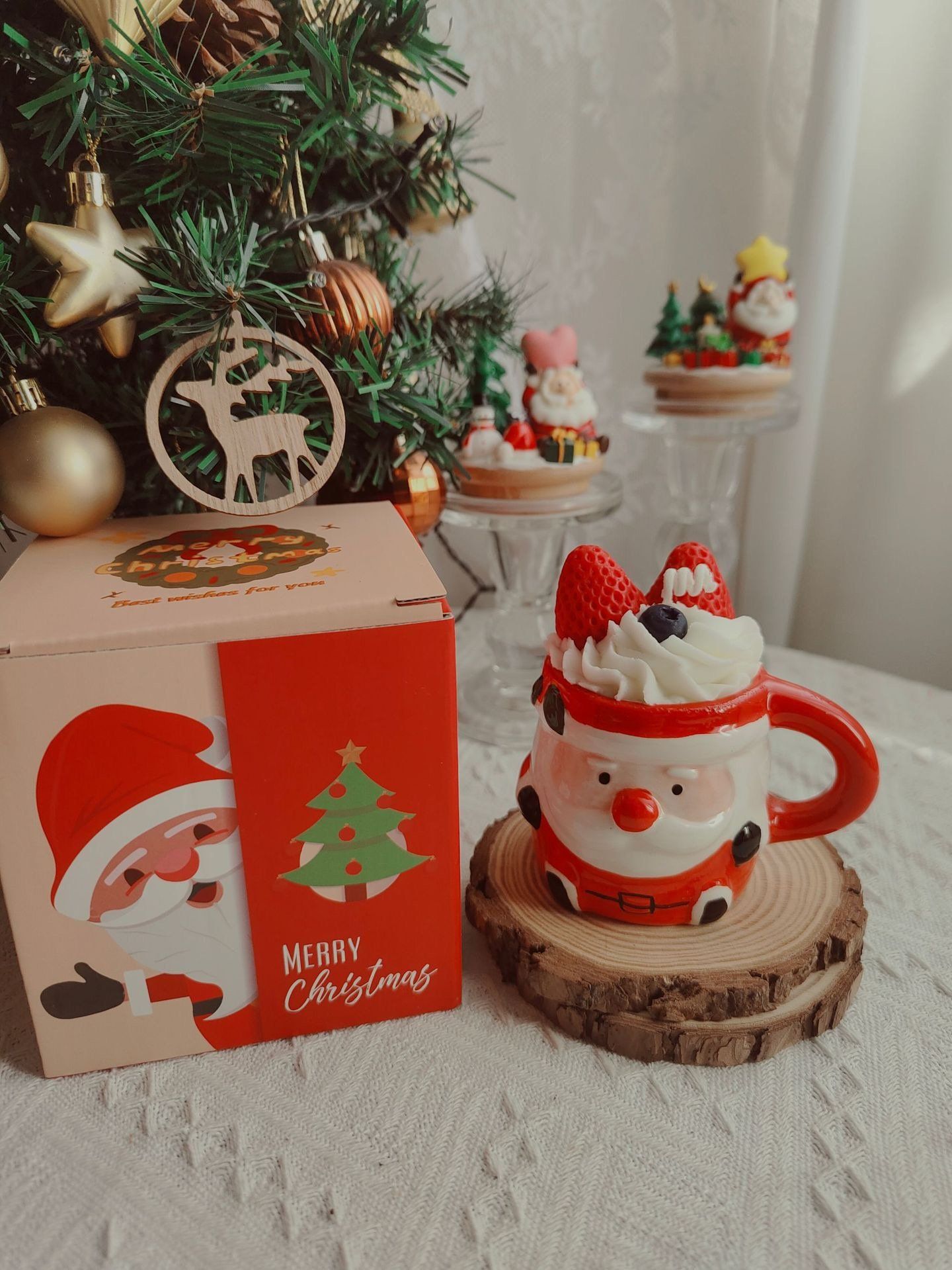  Cốc Nến Thơm Sweet Cake 