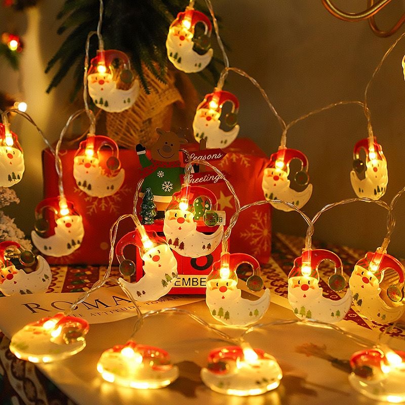  Đèn Led Trang Trí Ông Già Noel, Người Tuyết 3m 