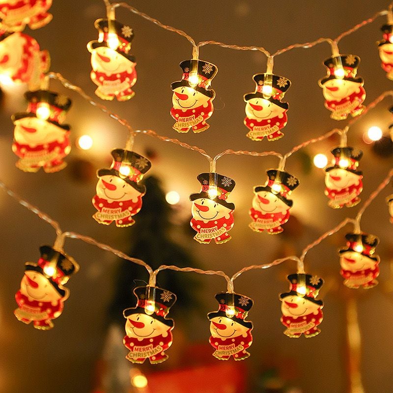  Đèn Led Trang Trí Ông Già Noel, Người Tuyết 3m 