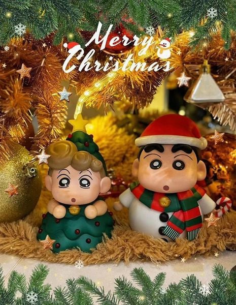  Búp Bê Crayon Shin-chan Christmas 