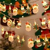  Đèn Led Trang Trí Ông Già Noel, Người Tuyết 3m 