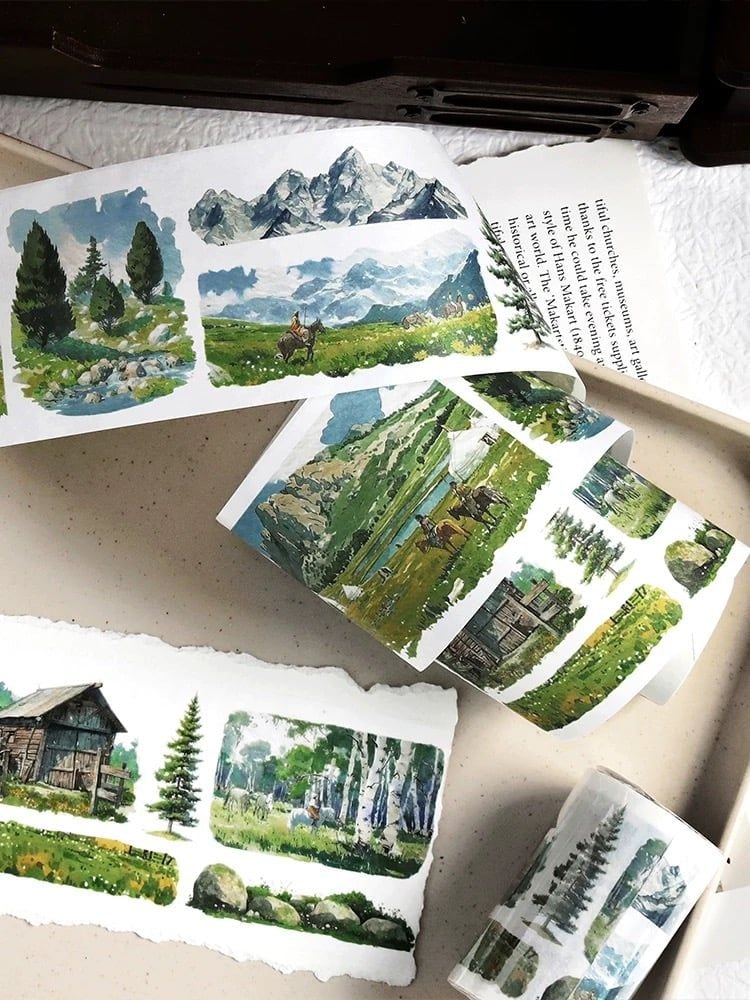  Cuộn Băng Dính Trang Trí Đồng Quê 