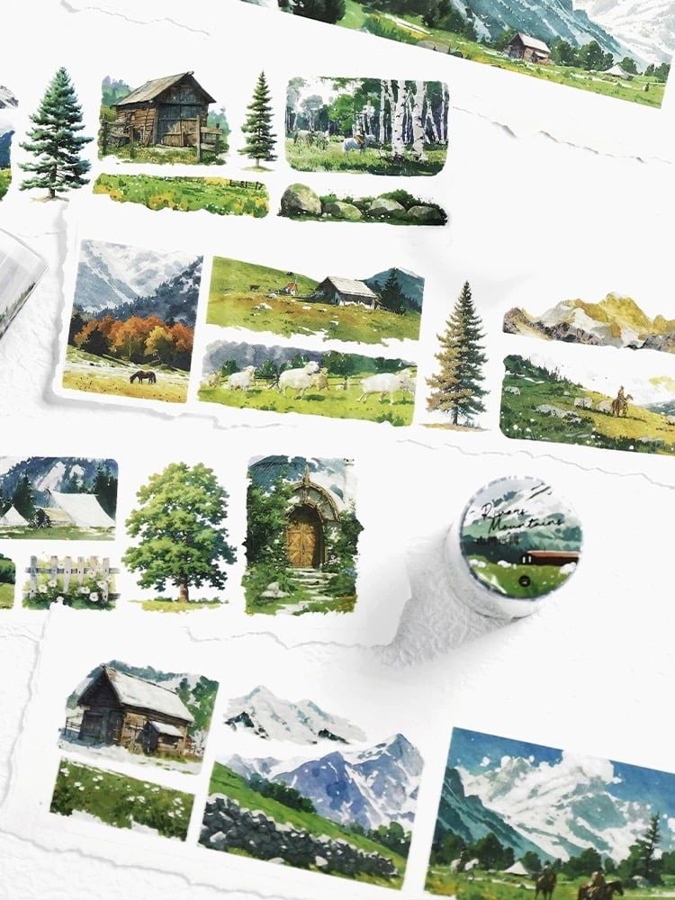  Cuộn Băng Dính Trang Trí Đồng Quê 