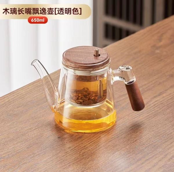  Ấm Pha Trà Thuỷ Tinh 650ml 