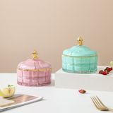  Hũ Đựng Mứt Hạt Màu Pastel 