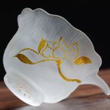  Bộ Trà Cụ Sen Vẽ Tay 