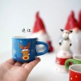  Cốc Giáng Sinh Nai Sừng, Người Tuyết 