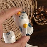  Gác Đũa Mèo Gốm Dễ Thương 