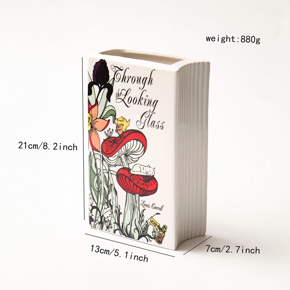  Bình Hoa Cuốn Sách 