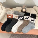  Tất Fair Isle Cổ Điển 