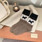  Tất Fair Isle Cổ Điển 