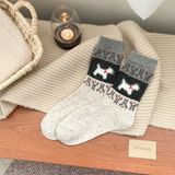  Tất Fair Isle Cổ Điển 