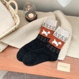  Tất Fair Isle Cổ Điển 