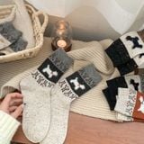  Tất Fair Isle Cổ Điển 