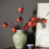  Bình Hoa Thủ Công Cổ Điển Xanh Cốm 