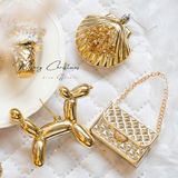  Trang Trí Cây Thông Màu Gold 