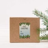  Sticker Giáng Sinh Màu Kraft 