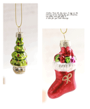  Hộp Trang Trí Giáng Sinh Vẽ Tay 