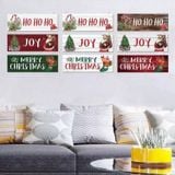  Bảng Gỗ Trang Trí Giáng Sinh 