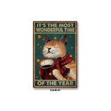  Tranh Mèo Thiếc Cổ Điển 