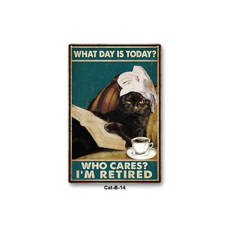  Tranh Mèo Thiếc Cổ Điển 