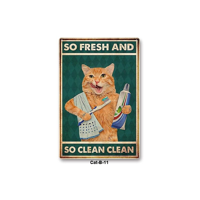  Tranh Mèo Thiếc Cổ Điển 