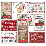  Tranh Giáng Sinh Thiếc Cổ Điển 