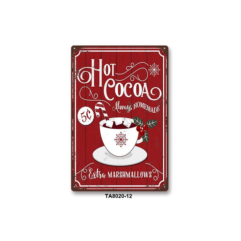  Tranh Giáng Sinh Thiếc Cổ Điển 