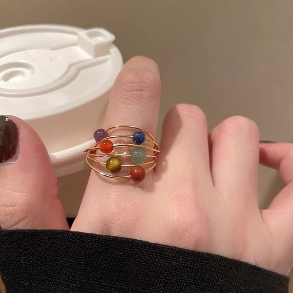  Nhẫn Hành Tinh Tourmaline 