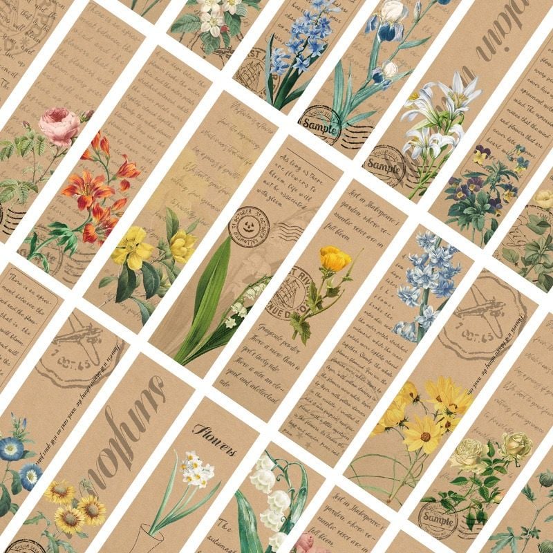  Bookmark Hoa Và Thực Vật 