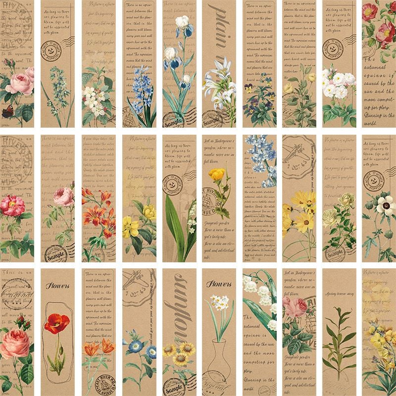  Bookmark Hoa Và Thực Vật 