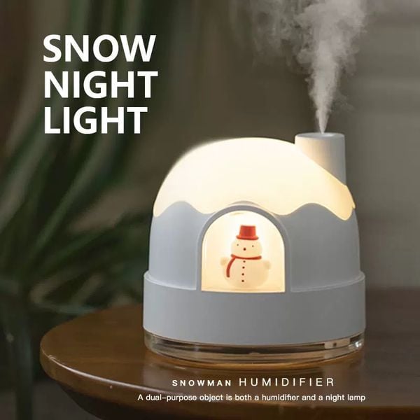  Đèn Ngủ, Máy Phun Sương Tạo Ẩm Người Tuyết 