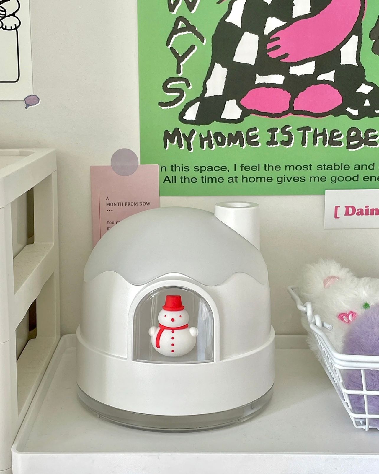  Đèn Ngủ, Máy Phun Sương Tạo Ẩm Người Tuyết 