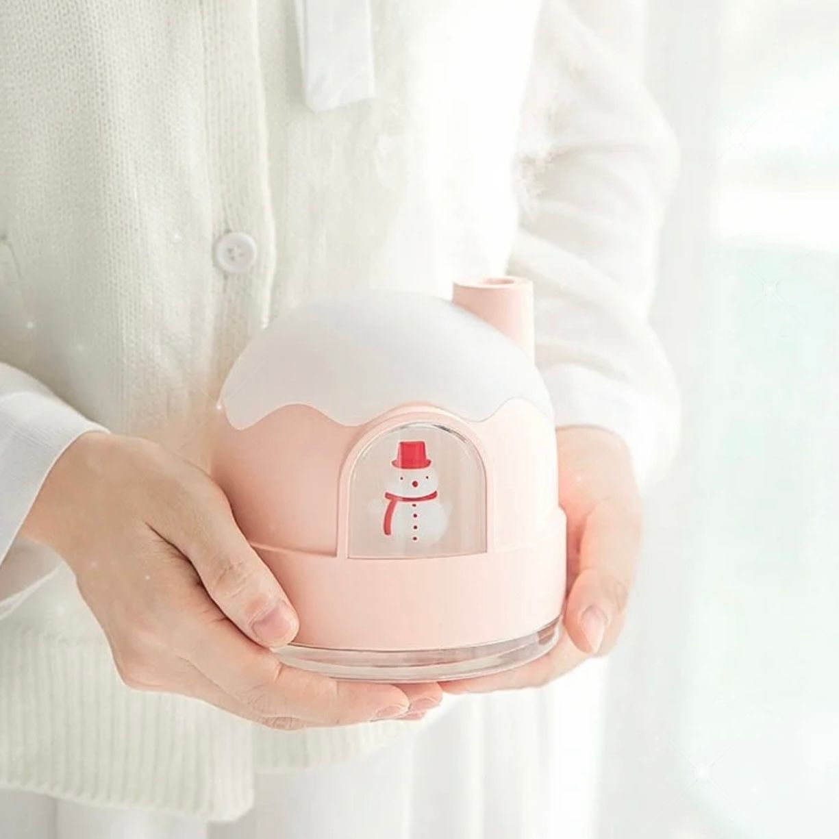  Đèn Ngủ, Máy Phun Sương Tạo Ẩm Người Tuyết 