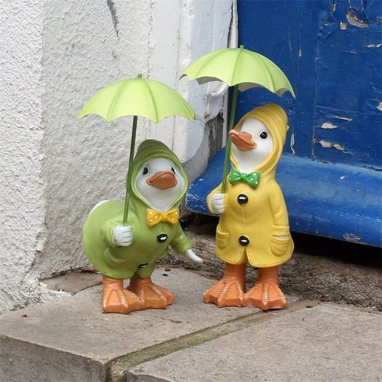  Tượng Vịt Cầm Ô 