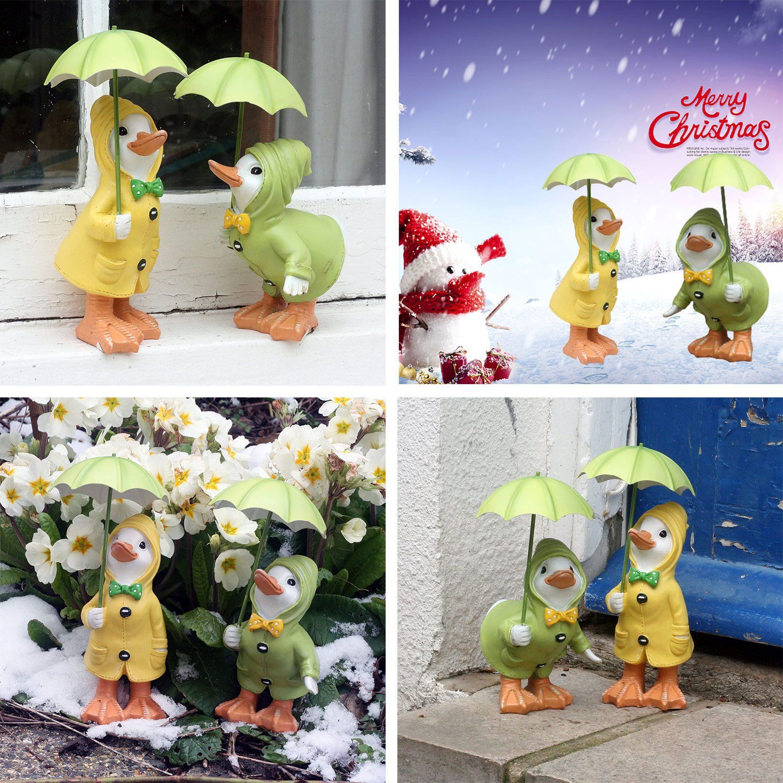  Tượng Vịt Cầm Ô 
