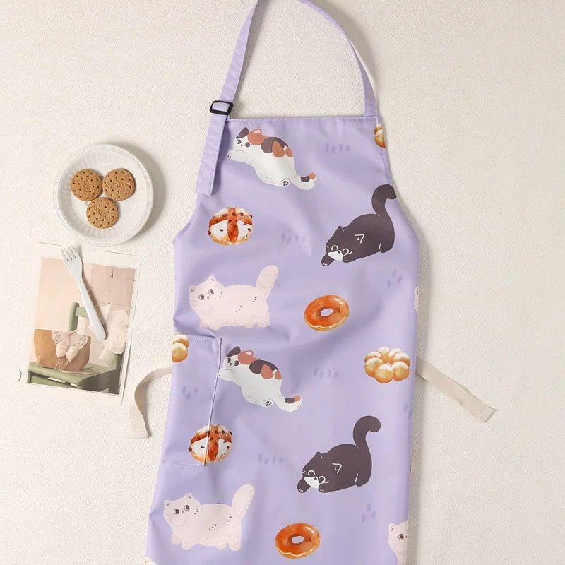  Tạp Dề Hoạt Hình Mèo 