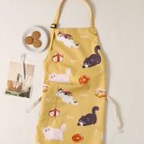  Tạp Dề Hoạt Hình Mèo 