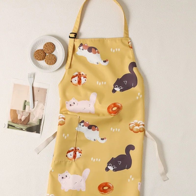  Tạp Dề Hoạt Hình Mèo 